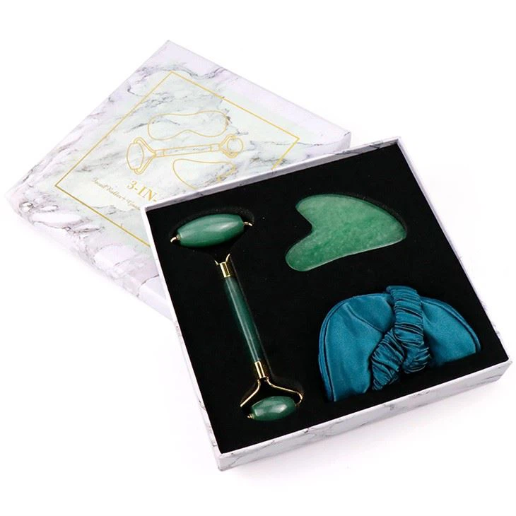 자연 제이드 마사지 세트