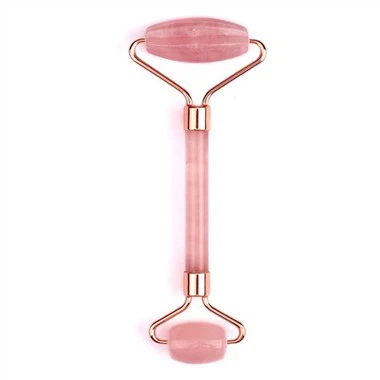 Carambola는 얼굴을위한 장미 롤러 모양입니다