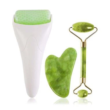냉각 방지 피부 관리 도구 gua sha 페이스 롤러