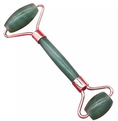 녹색 Aventurine Jade 롤러
