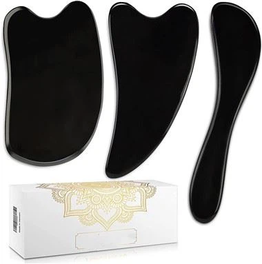 매우 부드러운 가장자리 Gua Sha Scraping Massage Tool
