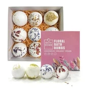 말린 꽃 목욕 폭탄