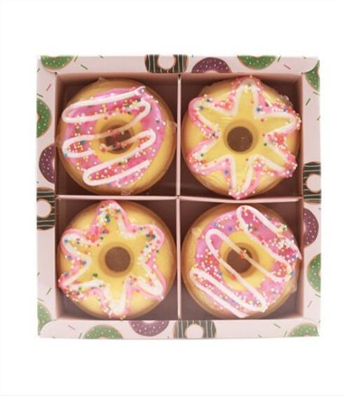 천연 탄산과 버블 도넛 목욕 폭탄