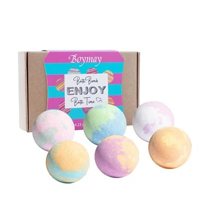 유기농 목욕 폭탄 선물 세트