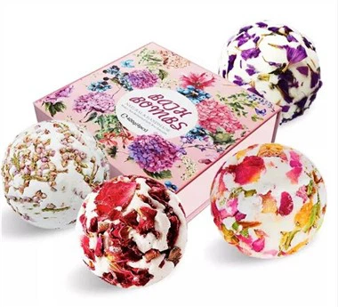 천연 장미 꽃잎 목욕 폭탄