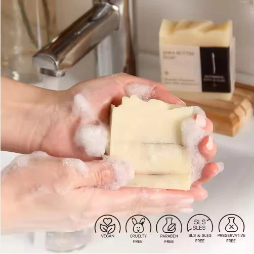 Cold Processed Shea Butter Bar Soap