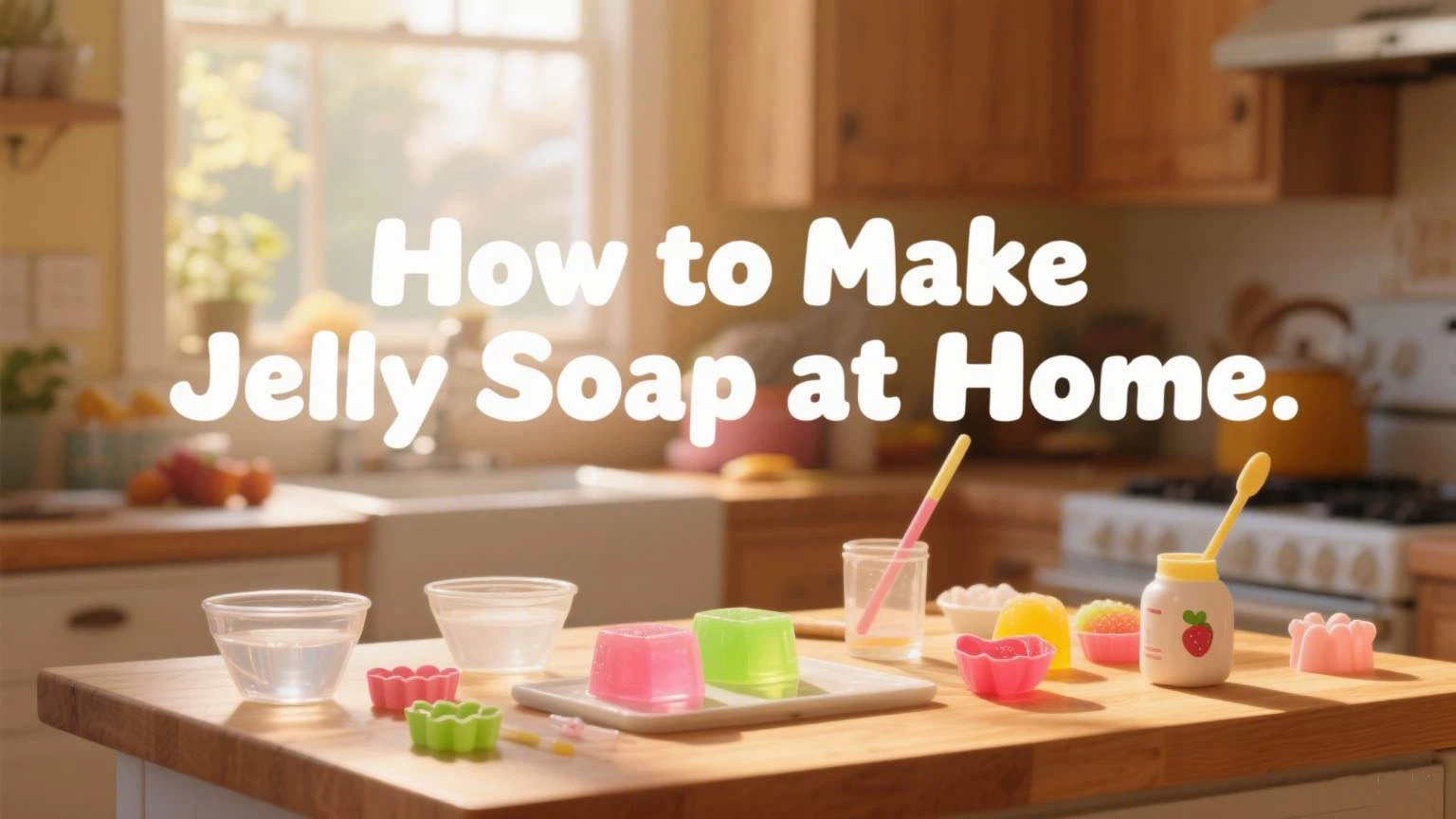 how to make jelly soap how to make jelly soap