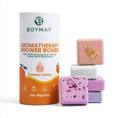 6 팩 바디 복원 샤워 폭탄 정제 아로마 테라피 샤워 기선