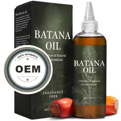 냉간 프레스 액체 빠른 모발 성장을위한 모든 천연 바타나 오일