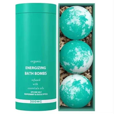 박하 목욕 폭탄